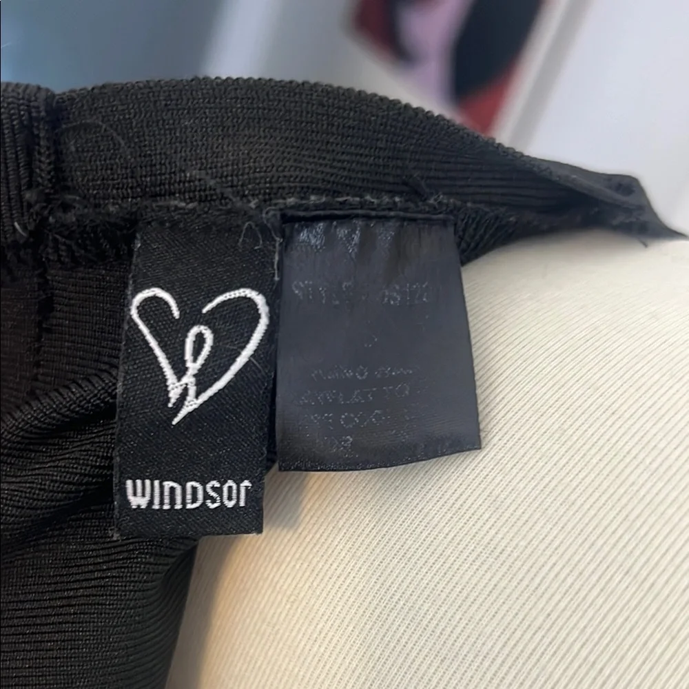 Black Cut-Out Bandage Dress - Picture 2 of 8